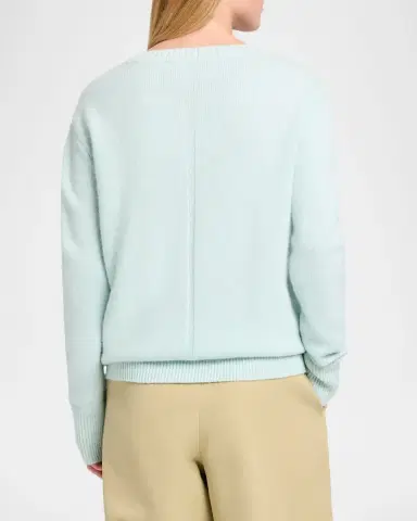 TWP Boy Crewneck Sweater in Italian Cashmere | Thumbnail 3 TWP Boy Crewneck Sweater in Italian Cashmere | Thumbnail 3