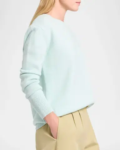 TWP Boy Crewneck Sweater in Italian Cashmere | Thumbnail 4 TWP Boy Crewneck Sweater in Italian Cashmere | Thumbnail 4