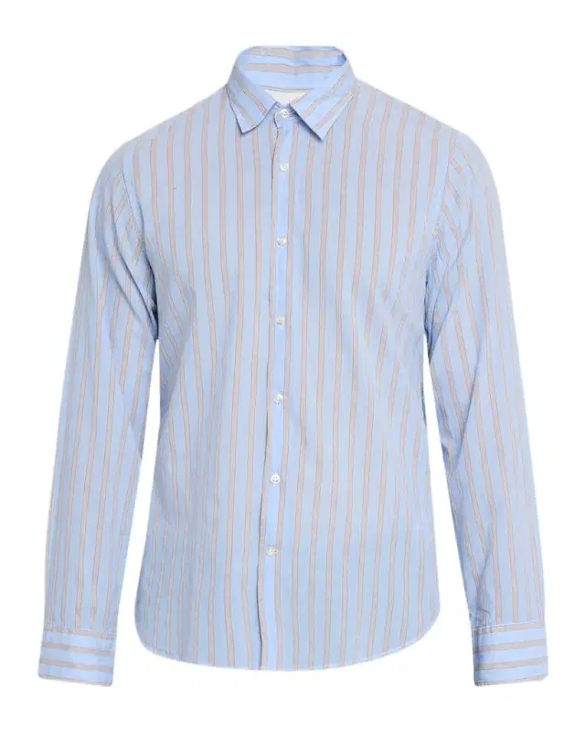 Men 's Giacomo Stripe Poplin Button-Down Shirt Men 's Giacomo Stripe Poplin Button-Down Shirt