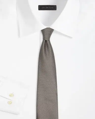 Isaia Men 's Diamond-Print Silk Tie | Thumbnail 2 Isaia Men 's Diamond-Print Silk Tie | Thumbnail 2