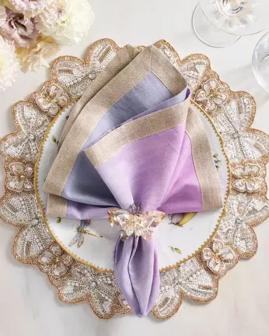 Kim Seybert Monarch Beaded Placemat | Thumbnail 5 Kim Seybert Monarch Beaded Placemat | Thumbnail 5