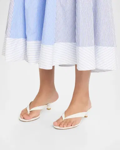 Stuart Weitzman 35mm Rio Sleek Patent Leather Thong Sandals | Thumbnail 2 Stuart Weitzman 35mm Rio Sleek Patent Leather Thong Sandals | Thumbnail 2