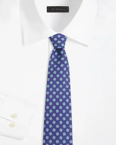 Isaia Men 's Geometric Silk Tie | Thumbnail 2 Isaia Men 's Geometric Silk Tie | Thumbnail 2