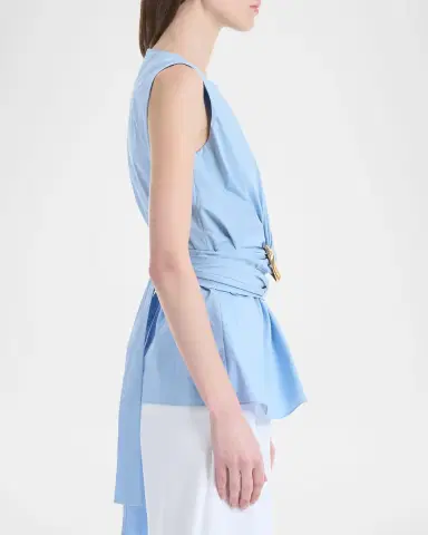 Altuzarra Tizzy Gathered Sleeveless Top | Thumbnail 6 Altuzarra Tizzy Gathered Sleeveless Top | Thumbnail 6