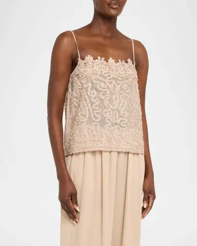 Kobi Halperin Giselle Square-Neck Ribbon Blouse | Thumbnail 4 Kobi Halperin Giselle Square-Neck Ribbon Blouse | Thumbnail 4