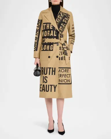 Libertine Democracy Lean Trench Coat | Thumbnail 2 Libertine Democracy Lean Trench Coat | Thumbnail 2