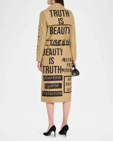 Libertine Democracy Lean Trench Coat | Thumbnail 3 Libertine Democracy Lean Trench Coat | Thumbnail 3