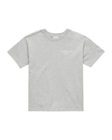 Givenchy Boy 's Logo Stamp-Print Short-Sleeved Cotton T-Shirt, Size 4- | Thumbnail 1 Givenchy Boy 's Logo Stamp-Print Short-Sleeved Cotton T-Shirt, Size 4- | Thumbnail 1