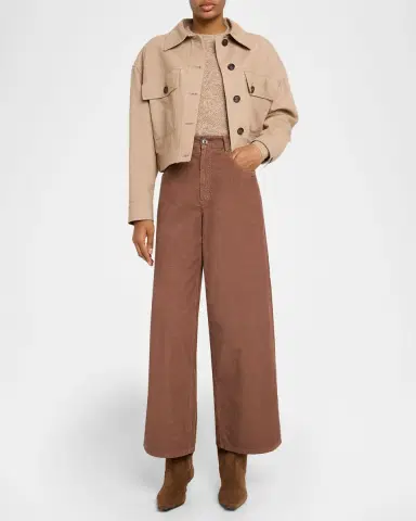 Brunello Cucinelli Shimmering Denim Jacket | Thumbnail 2 Brunello Cucinelli Shimmering Denim Jacket | Thumbnail 2