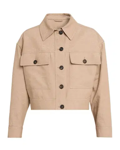 Brunello Cucinelli Shimmering Denim Jacket | Thumbnail 1 Brunello Cucinelli Shimmering Denim Jacket | Thumbnail 1
