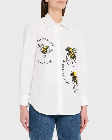 Libertine Bee Lieve New Classic Button-Down Shirt | Thumbnail 4 Libertine Bee Lieve New Classic Button-Down Shirt | Thumbnail 4