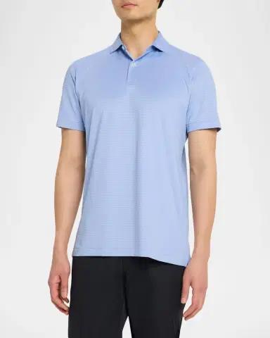 Peter Millar Men's Crown Crafted Empire Performance Jersey Polo Shirt | Thumbnail 4 Peter Millar Men's Crown Crafted Empire Performance Jersey Polo Shirt | Thumbnail 4