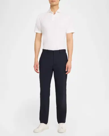 Peter Millar Men's Crown Crafted Albatross Cotton-Blend Pique Polo Shirt | Thumbnail 2 Peter Millar Men's Crown Crafted Albatross Cotton-Blend Pique Polo Shirt | Thumbnail 2