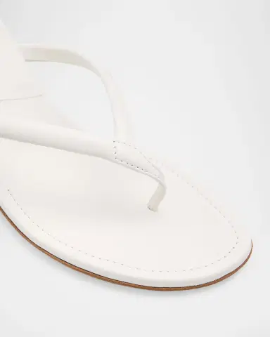 Manolo Blahnik 50mm Paterno Leather Thong Sandals | Thumbnail 3 Manolo Blahnik 50mm Paterno Leather Thong Sandals | Thumbnail 3