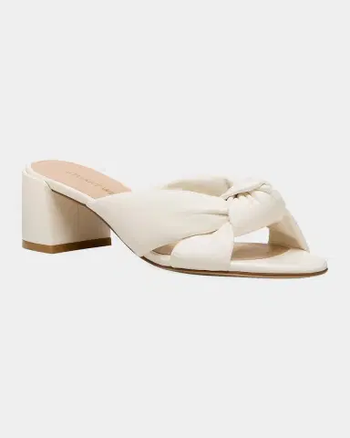 Stuart Weitzman 50mm Soplaya Leather Mule Sandals | Thumbnail 4 Stuart Weitzman 50mm Soplaya Leather Mule Sandals | Thumbnail 4