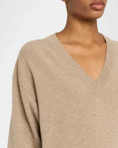 Brunello Cucinelli V-Neck Cashmere Sweater | Thumbnail 5 Brunello Cucinelli V-Neck Cashmere Sweater | Thumbnail 5