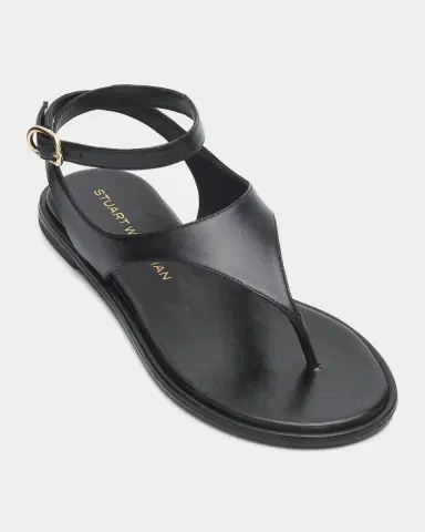 Stuart Weitzman Marley Nappa Leather Flat Thong Sandals | Thumbnail 5 Stuart Weitzman Marley Nappa Leather Flat Thong Sandals | Thumbnail 5