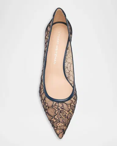 Stuart Weitzman 50mm Stuart Power Lace Pumps | Thumbnail 6 Stuart Weitzman 50mm Stuart Power Lace Pumps | Thumbnail 6
