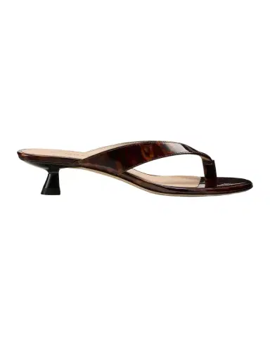 Stuart Weitzman 35mm Rio Sleek Patent Leather Thong Sandals | Thumbnail 1 Stuart Weitzman 35mm Rio Sleek Patent Leather Thong Sandals | Thumbnail 1