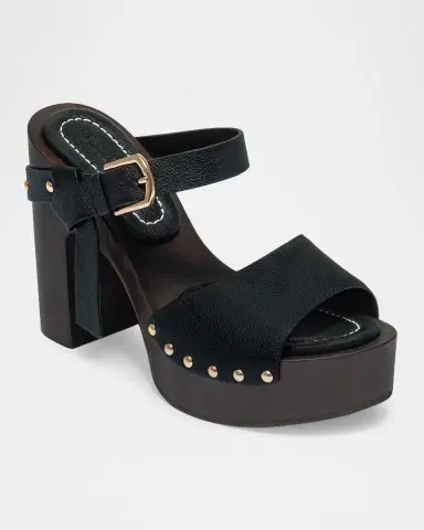 Bernardo 115mm Luxor Leather Platform Clogs | Thumbnail 2 Bernardo 115mm Luxor Leather Platform Clogs | Thumbnail 2