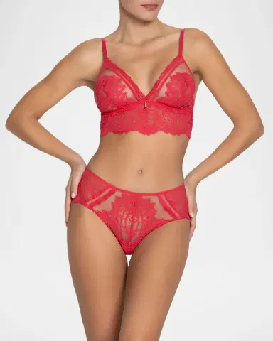 Lise Charmel Desirs De Venise Lace & Tulle Soft Cup Bra | Thumbnail 2 Lise Charmel Desirs De Venise Lace & Tulle Soft Cup Bra | Thumbnail 2