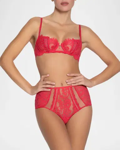 Lise Charmel Desirs De Venise Lace & Tulle Demi Bra | Thumbnail 4 Lise Charmel Desirs De Venise Lace & Tulle Demi Bra | Thumbnail 4