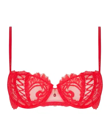 Lise Charmel Desirs De Venise Lace & Tulle Demi Bra | Thumbnail 1 Lise Charmel Desirs De Venise Lace & Tulle Demi Bra | Thumbnail 1