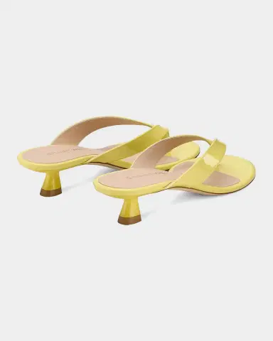 Stuart Weitzman 35mm Rio Sleek Patent Leather Thong Sandals | Thumbnail 2 Stuart Weitzman 35mm Rio Sleek Patent Leather Thong Sandals | Thumbnail 2