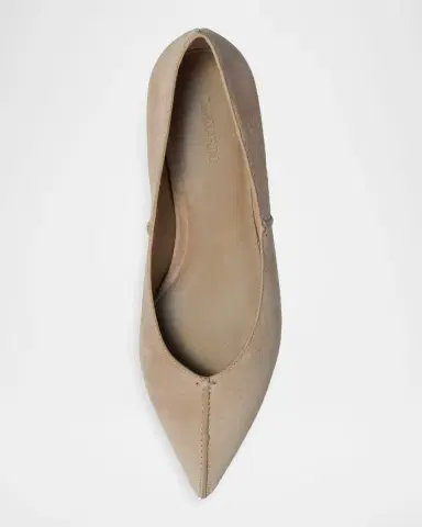 Bernardo Lana Suede Ballet Flats | Thumbnail 3 Bernardo Lana Suede Ballet Flats | Thumbnail 3
