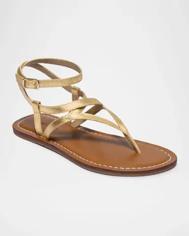 Bernardo Mallorie Leather Geometric Thong Sandals | Thumbnail 2 Bernardo Mallorie Leather Geometric Thong Sandals | Thumbnail 2