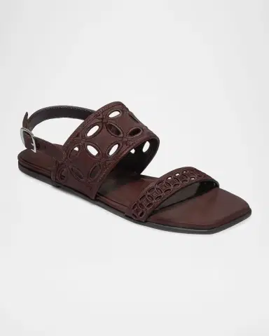 Bernardo Orla Cutout Leather Slingback Sandals | Thumbnail 2 Bernardo Orla Cutout Leather Slingback Sandals | Thumbnail 2