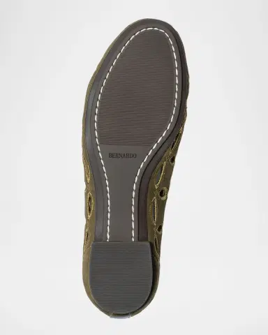 Bernardo Brie Suede Cutout Ballerina Flats | Thumbnail 4 Bernardo Brie Suede Cutout Ballerina Flats | Thumbnail 4