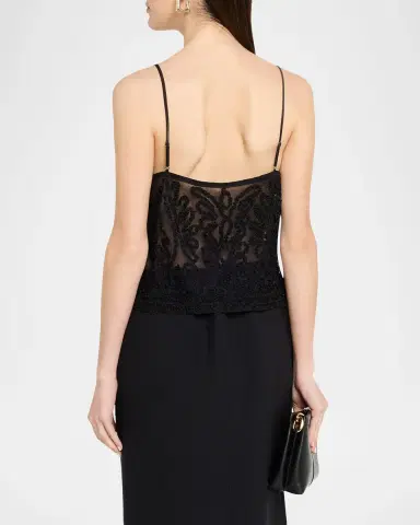 Kobi Halperin Giselle Square-Neck Ribbon Blouse | Thumbnail 3 Kobi Halperin Giselle Square-Neck Ribbon Blouse | Thumbnail 3