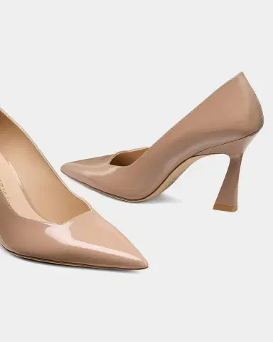 Stuart Weitzman 85mm Vinnie Patent Leather Pumps | Thumbnail 3 Stuart Weitzman 85mm Vinnie Patent Leather Pumps | Thumbnail 3