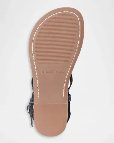 Bernardo Mallorie Leather Geometric Thong Sandals | Thumbnail 3 Bernardo Mallorie Leather Geometric Thong Sandals | Thumbnail 3