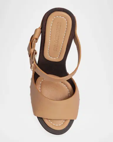Bernardo 115mm Luxor Leather Platform Clogs | Thumbnail 3 Bernardo 115mm Luxor Leather Platform Clogs | Thumbnail 3