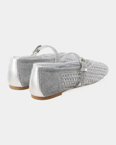Stuart Weitzman Leora Crochet Mary Jane Ballerina Flats | Thumbnail 2 Stuart Weitzman Leora Crochet Mary Jane Ballerina Flats | Thumbnail 2