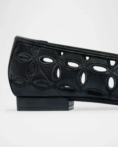 Bernardo Brie Suede Cutout Ballerina Flats | Thumbnail 3 Bernardo Brie Suede Cutout Ballerina Flats | Thumbnail 3