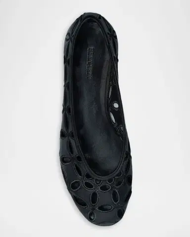 Bernardo Brie Suede Cutout Ballerina Flats | Thumbnail 4 Bernardo Brie Suede Cutout Ballerina Flats | Thumbnail 4