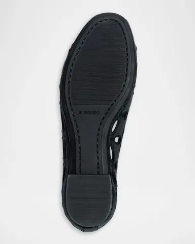 Bernardo Brie Suede Cutout Ballerina Flats | Thumbnail 5 Bernardo Brie Suede Cutout Ballerina Flats | Thumbnail 5