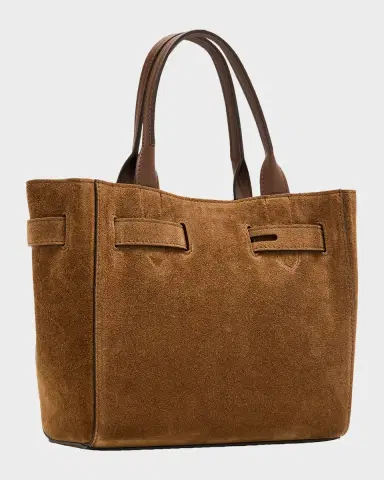 Tom Ford Audrey Small Belted Tote Bag in Suede | Thumbnail 3 Tom Ford Audrey Small Belted Tote Bag in Suede | Thumbnail 3