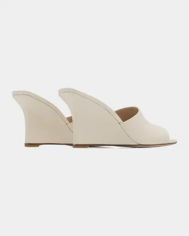 Stuart Weitzman 85mm Vinnie Patent Leather Wedge Mules | Thumbnail 2 Stuart Weitzman 85mm Vinnie Patent Leather Wedge Mules | Thumbnail 2