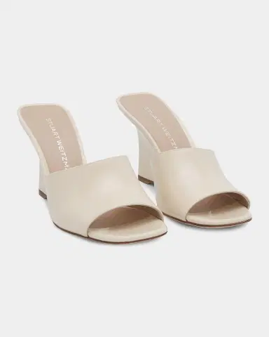 Stuart Weitzman 85mm Vinnie Patent Leather Wedge Mules | Thumbnail 5 Stuart Weitzman 85mm Vinnie Patent Leather Wedge Mules | Thumbnail 5
