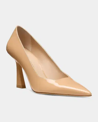 Stuart Weitzman 85mm Vinnie Patent Leather Pumps | Thumbnail 4 Stuart Weitzman 85mm Vinnie Patent Leather Pumps | Thumbnail 4