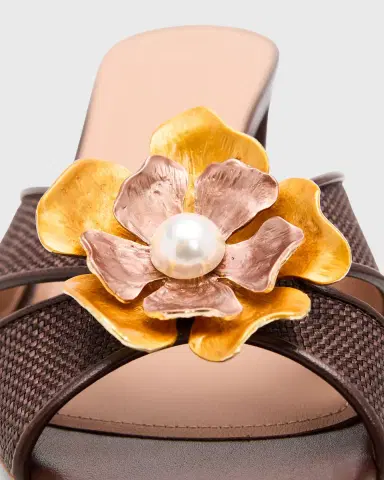 Malone Souliers 45mm Suri Raffia Mule Sandals | Thumbnail 5 Malone Souliers 45mm Suri Raffia Mule Sandals | Thumbnail 5