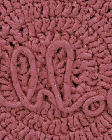 Chloé Girl 's Logo-Embroidered Raffia Shoulder Bag | Thumbnail 5 Chloé Girl 's Logo-Embroidered Raffia Shoulder Bag | Thumbnail 5