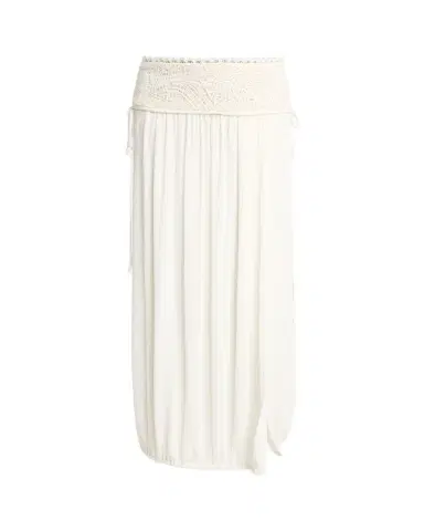 Isabel Marant Nilma Guipure Lace Crinkle Silk Midi Balloon Skirt | Thumbnail 1 Isabel Marant Nilma Guipure Lace Crinkle Silk Midi Balloon Skirt | Thumbnail 1