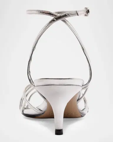 Alexandre Birman 50mm Solene Metallic Leather Sandals | Thumbnail 5 Alexandre Birman 50mm Solene Metallic Leather Sandals | Thumbnail 5