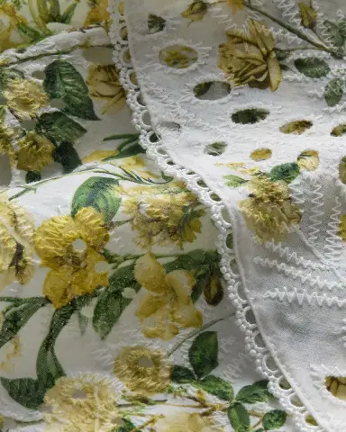 ALICE + OLIVIA Meredith Embroidered Floral Mini Dress | Thumbnail 5 ALICE + OLIVIA Meredith Embroidered Floral Mini Dress | Thumbnail 5