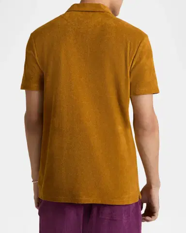 Vilebrequin Men's Organic Terry Polo Shirt | Thumbnail 2 Vilebrequin Men's Organic Terry Polo Shirt | Thumbnail 2